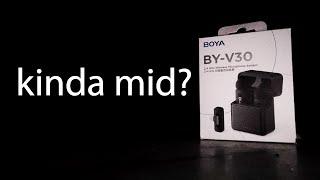 boya by-v3/v30 v2.0 review