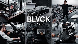BLVCK PARIS Presets - Lightroom Mobile Presets DNG | Black Tone Preset | Black Preset