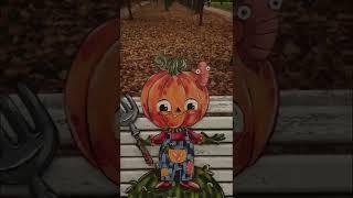 Полное (горизонтальное) видео уже на канале  #illustration #drawing #helloween #хеллуин #гуашь