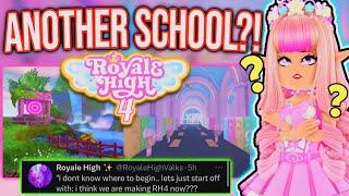 ROYALE HIGH ANNOUNCED CAMPUS 4?! WHAT ABOUT CAMPUS 3?! We are ALL Confused...