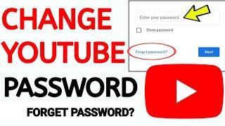 How To Change YouTube Password? Easy