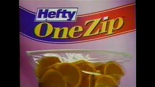 Hefty One Zip Ad - 1995