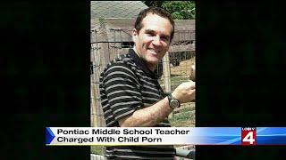 Pontiac middle school teacher charged with child porn