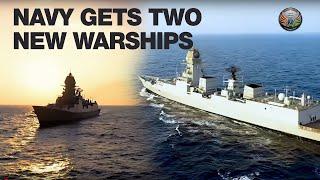 Indian Navy Receives Two New State Of The Art Warships | #navy #indiannavy #defence #warships #ship