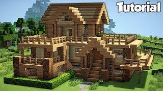 Minecraft: Starter House Tutorial - How to Build a House in Minecraft (Easy!)