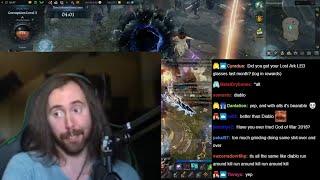 Asmongold talks about Lost Ark's pay to win model