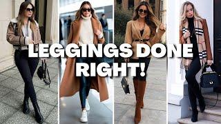 How to Style Leggings Elegantly: 5 Sophisticated Ways to Wear Them!