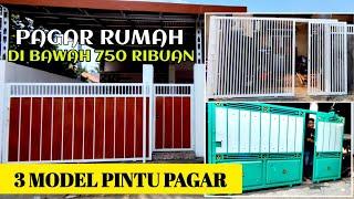 Tiga model pagar minimalis yang laris di pasaran