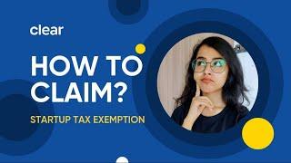 Income Tax Exemption For Startups | How to Apply for Income Tax Exemption on Startup India Website