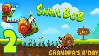 Snail Bob 1 - Grandpa's B'day - Gameplay Walkthrough Part #2