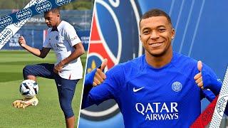 Kylian Mbappé’s Best PSG Moments from Training