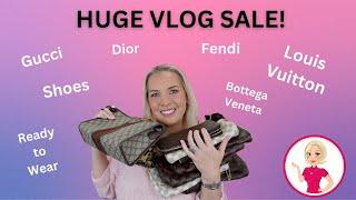 HUGE VLOG SALE! Gucci, Dior, Fendi, Louis Vuitton, Bottega Veneta