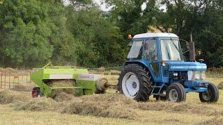 Ford 6610 Hay Baling 2024