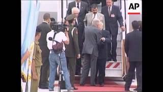 ISRAEL: TURKISH PRESIDENT DEMIREL STATE VISIT