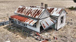 Old farm house with old stuff inside/Koala "bear"/Second old home drone explore