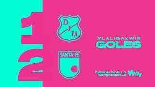 Medellín vs. Santa Fe (goles) | Liga Femenina BetPlay 2024 | Cuadrangulares - Fecha 3