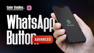 How to add an Advanced WhatsApp Button with automated Messages to A website in Elementor WordPress