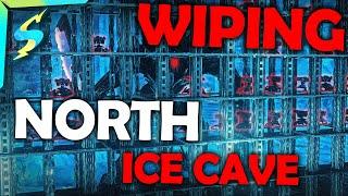 Ark Official Small Tribes | Wiping North ICE CAVE!