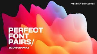 WOW Clients With Awesome Font Pairs [FREE FONTS & How To Font Pair]