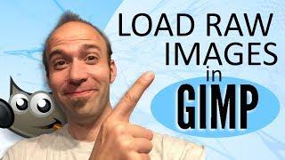 Load RAW Images into GIMP