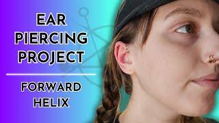 Ear Piercing Project | Forward Helix (x3) 