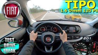 2017 Fiat Tipo Lounge Aegea 1.6 Multijet 120 PS TOP SPEED AUTOBAHN DRIVE POV