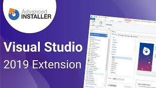 Create Advanced Installer project from Visual Studio 2019