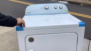 Whirlpool WED4815EW1 Electric Dryer EPIC FAIL