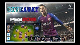 Pes 2019 mobile◆account giveaway◆GAMING CORNER