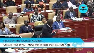 Ghana is proud of you – Afenyo-Markin heaps praise on Akufo-Addo