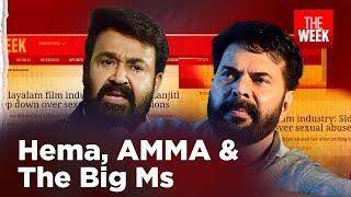 Decrypting responses of Mohanlal and Mammootty to Hema Committee report | AMMA | THE WEEK