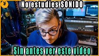 ¿Sirve estudiar la carrera en sonido? 