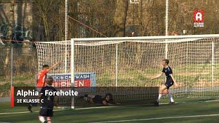 Alphia - Foreholte samenvatting (8 maart 2025)