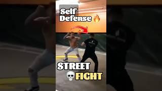 Street Fight.| Self Defense on the Street Fight. Knockout Punch. #streetfighter #mma #boxing #fyp