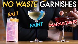 Zero-Waste Cocktail Garnish Ideas!