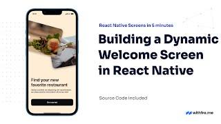 #42 Building a Dynamic Welcome Screen in React Native