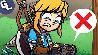 OH NO Link's Sheikah Slate is Broken