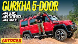 2024 Force Gurkha 5 Door review – Hardcore off-roader is bigger and better | @autocarindia1