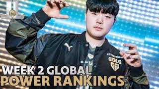 Week 2 Global LoL Team Power Rankings | 2024 Summer Split