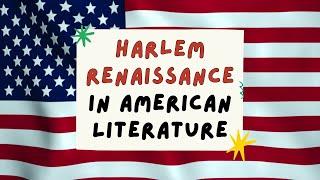 Harlem Renaissance in American Literature