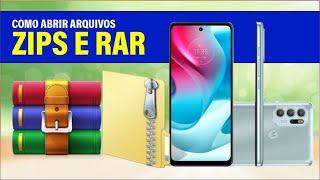 Como abrir arquivos compactados, zip e rar pelo celular