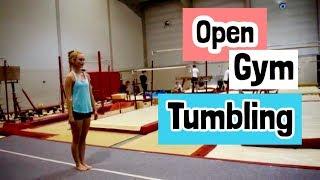 Tumbling at Open Gym