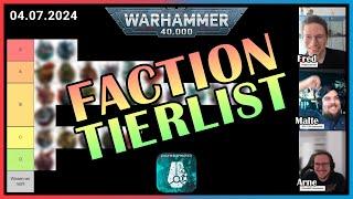 Neue Tierliste für Pariah Nexus Missionen & Balance Dataslate | #new40k Faction Tierlist 04.07.2024