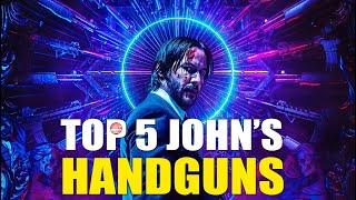 Top 5 John Wick Handguns (From Chapter 1, 2, 3 and 4!)