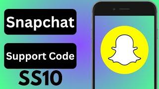 How to Fix Snapchat Support Code SS10 Error in Andriod|2023