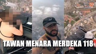 Menara Merdeka 118 'ditawan' lagi oleh youtuber