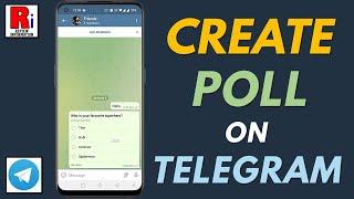 How to Create Poll on Telegram Messenger