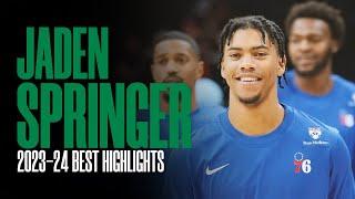 Jaden Springer 2023-24 Best Highlights | Welcome to Boston ️