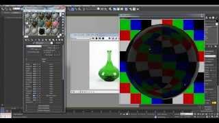 Уроки 3Ds Max. Vray материалы. Создание материала стекла