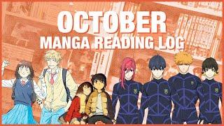 October Manga Reads 90+ volumes | My Monthly Reading Log 